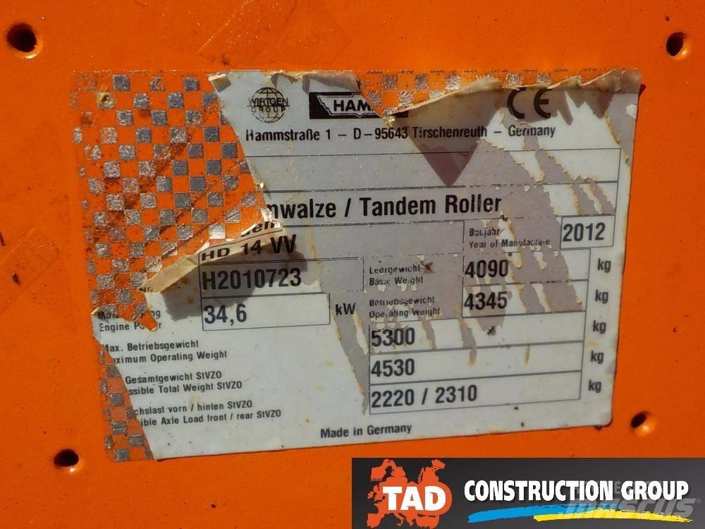 Hamm HD 14 Rouleaux tandem