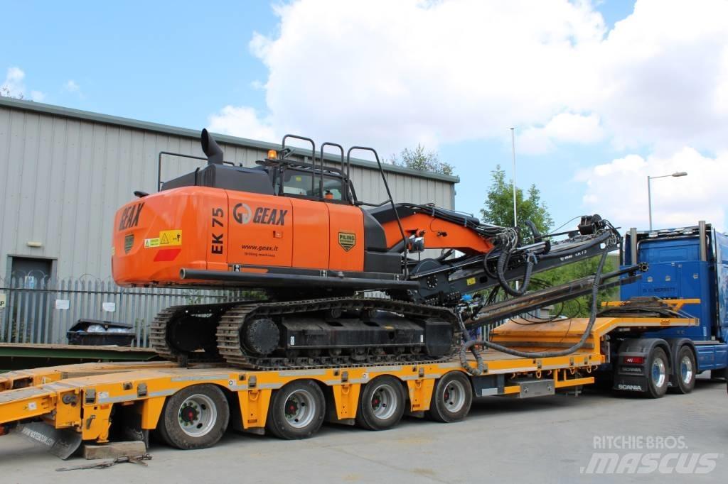  GEAX EK110 CFA Pelle enfonce-pieux