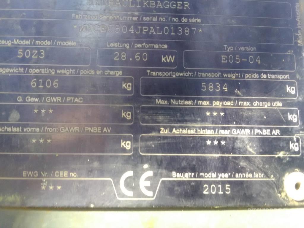 Wacker Neuson 50 Z3 Mini pelle < 7t