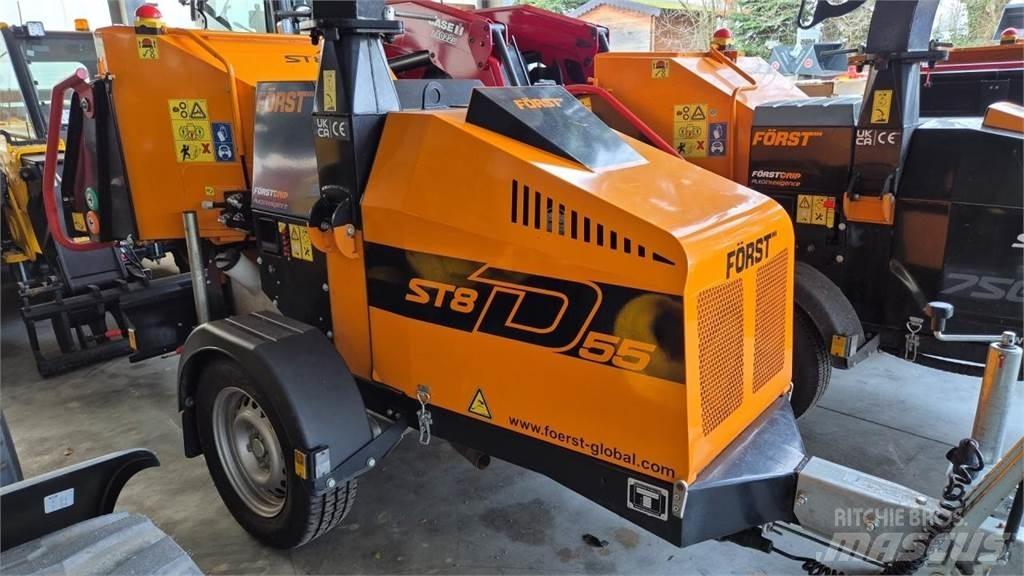  Först ST8D55 Broyeur de végétaux