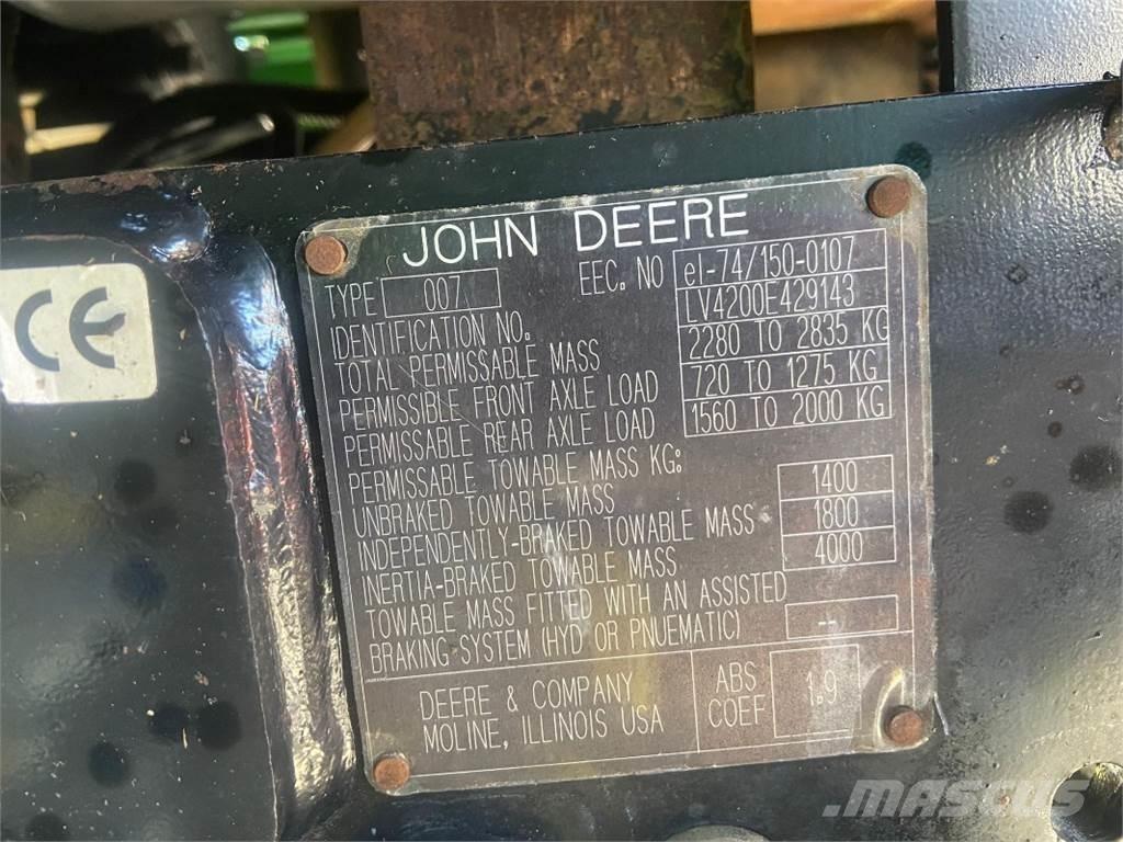 John Deere 4200 Micro tracteur