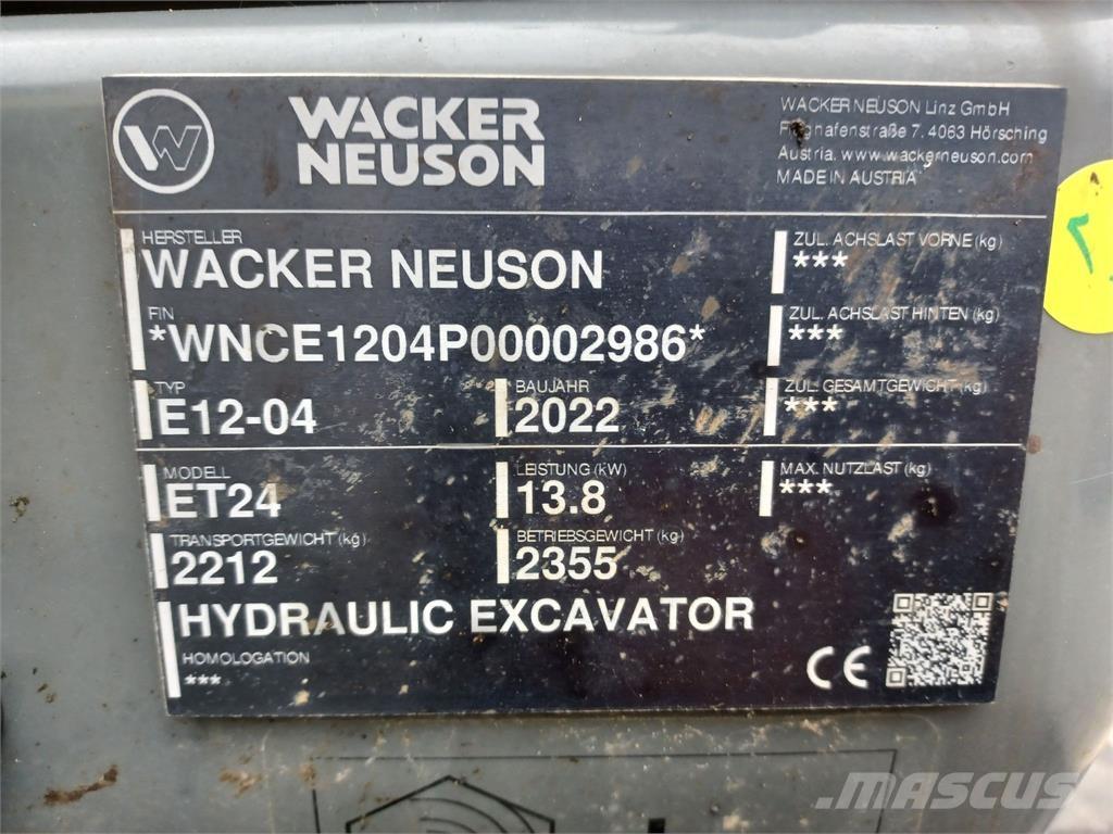 Wacker Neuson ET24 Pelle sur chenilles