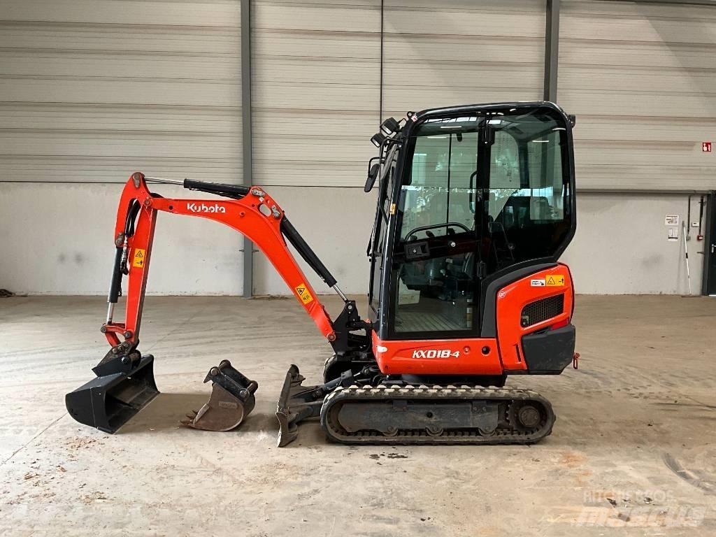 Kubota KX 018-4 Mini pelle < 7t
