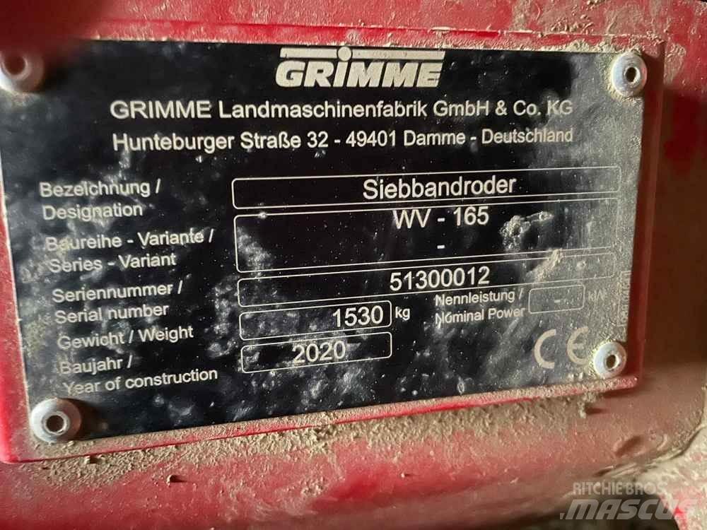 Grimme WV 165 Agriculture - Autres