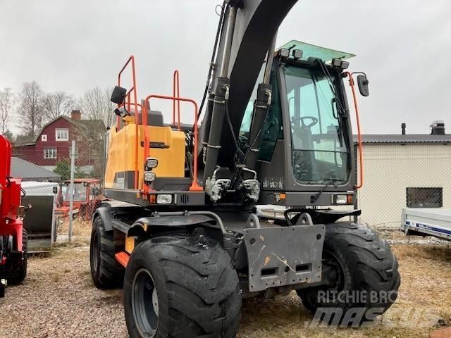 Volvo EW 160 E Pelle sur pneus
