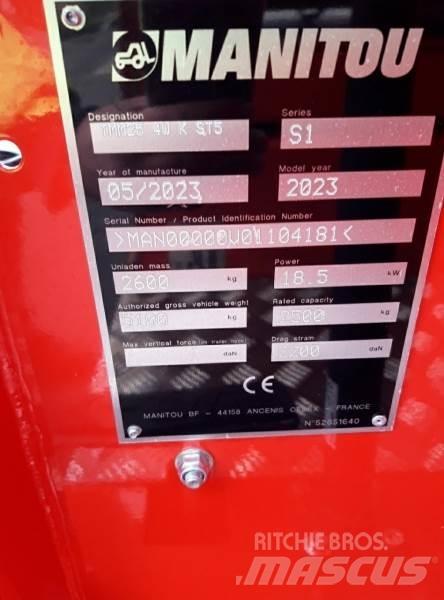 Manitou TMM25 4W Chariot élevateur pour camion