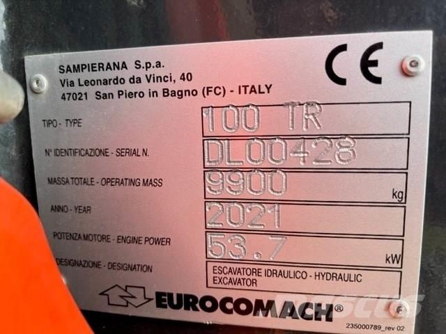 Eurocomach 100TR Mini pelle < 7t