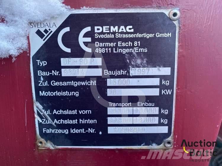 Demag DF 90 P Finisseur