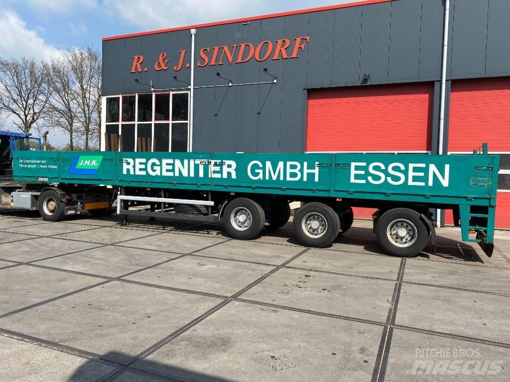 Broshuis 3 AOU-48/1 Semi remorque plateau ridelle