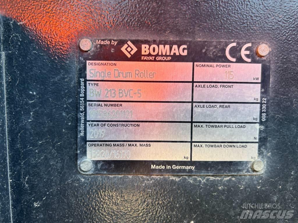 Bomag BW 213 Rouleaux monocylindre