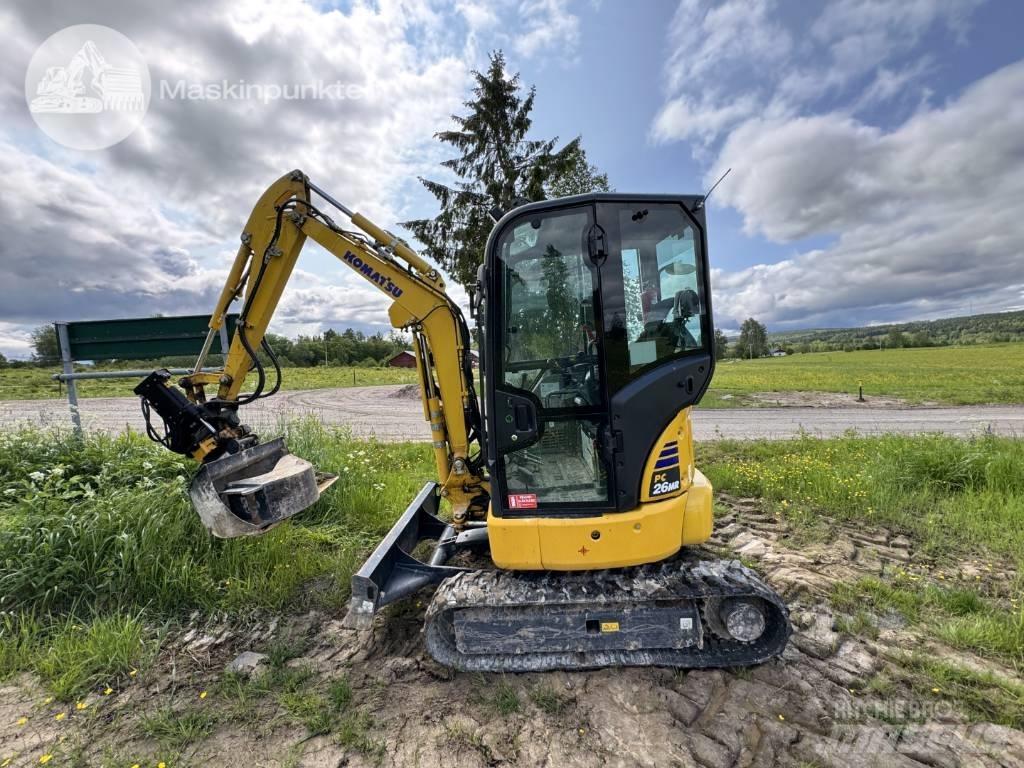 Komatsu PC 26 MR Mini pelle < 7t