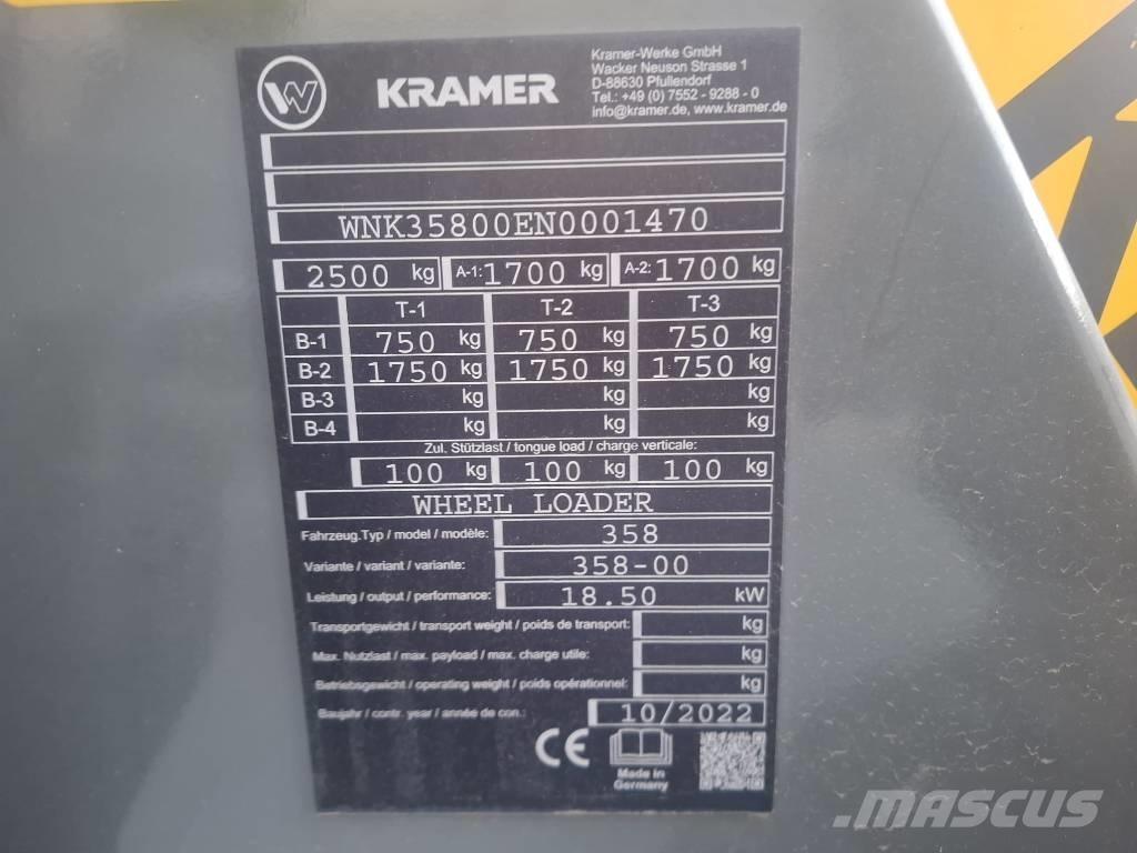 Kramer 5035 Chargeuse sur pneus