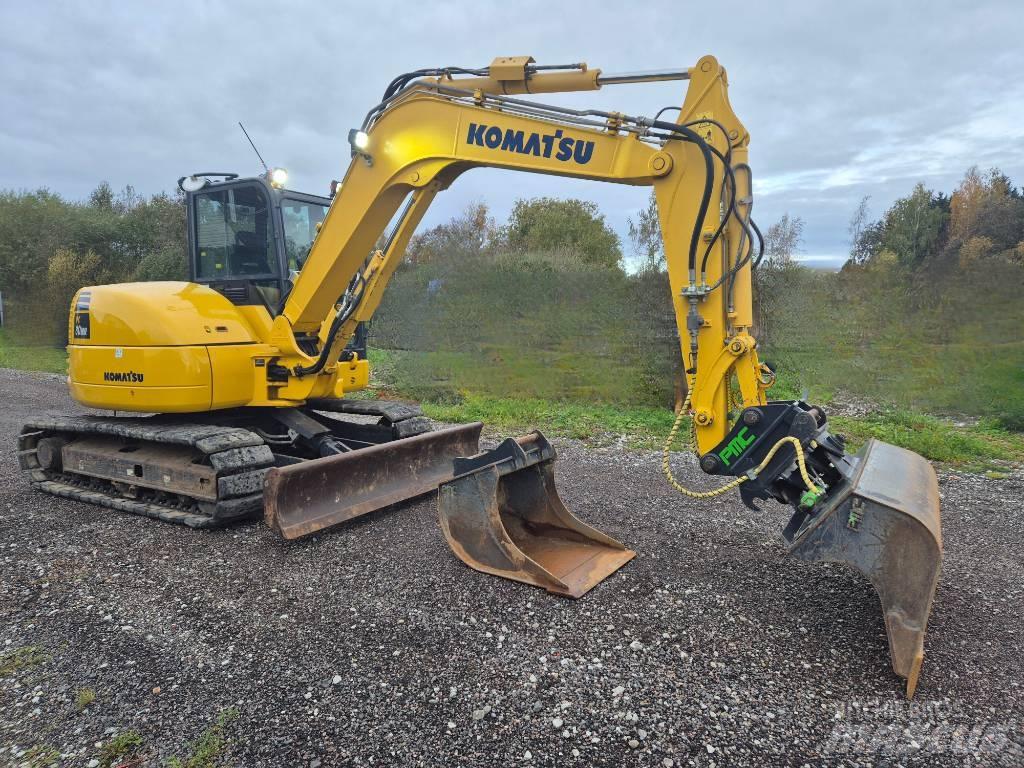 Komatsu PC80MR-5 Mini pelle 7t-12t