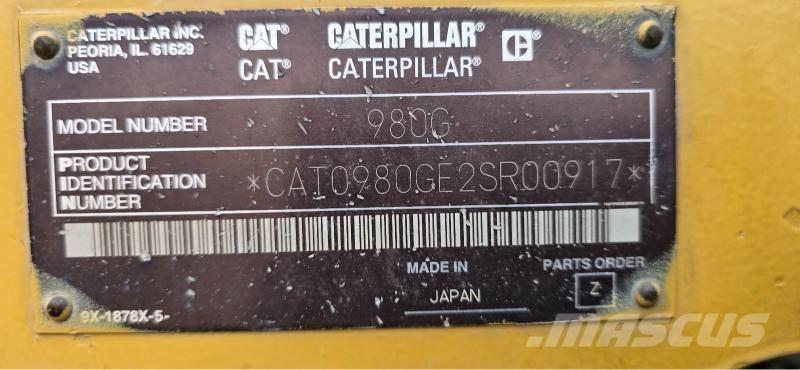 CAT 980G Chargeuse sur pneus