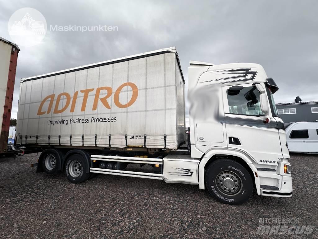 Scania R 580 Camion porte container