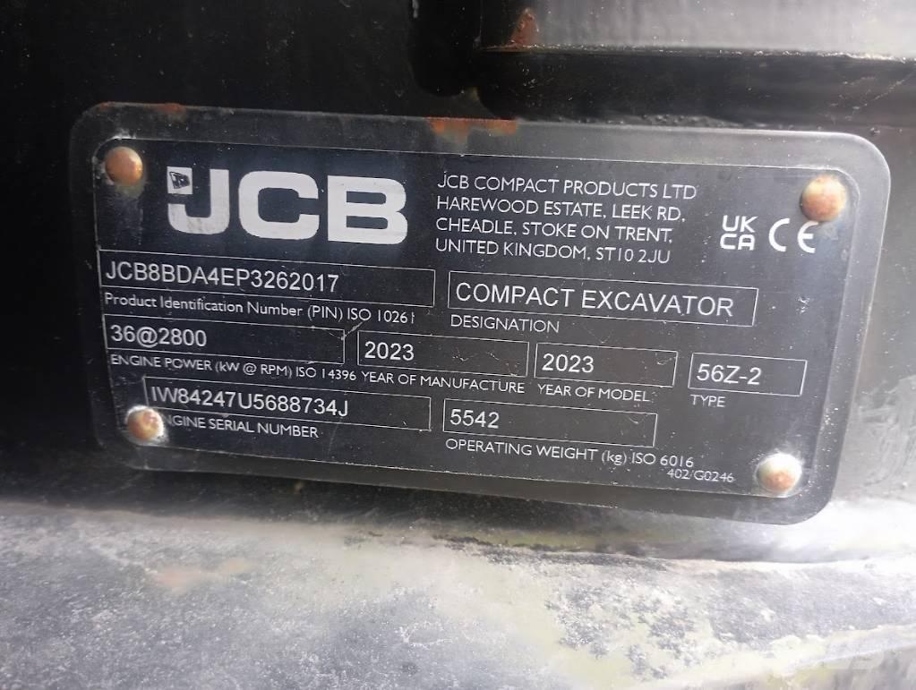 JCB JCB 56Z-2 Mini pelle < 7t