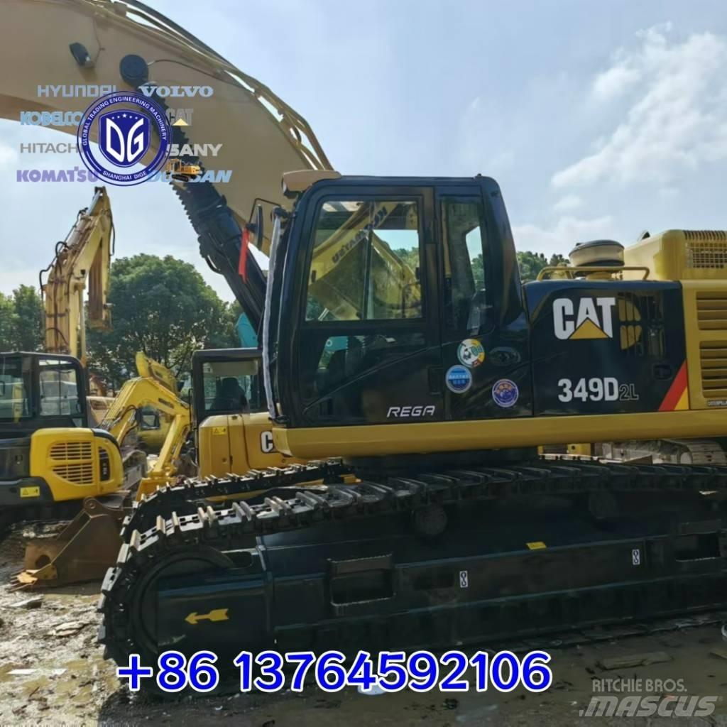 CAT 349D Pelle sur chenilles