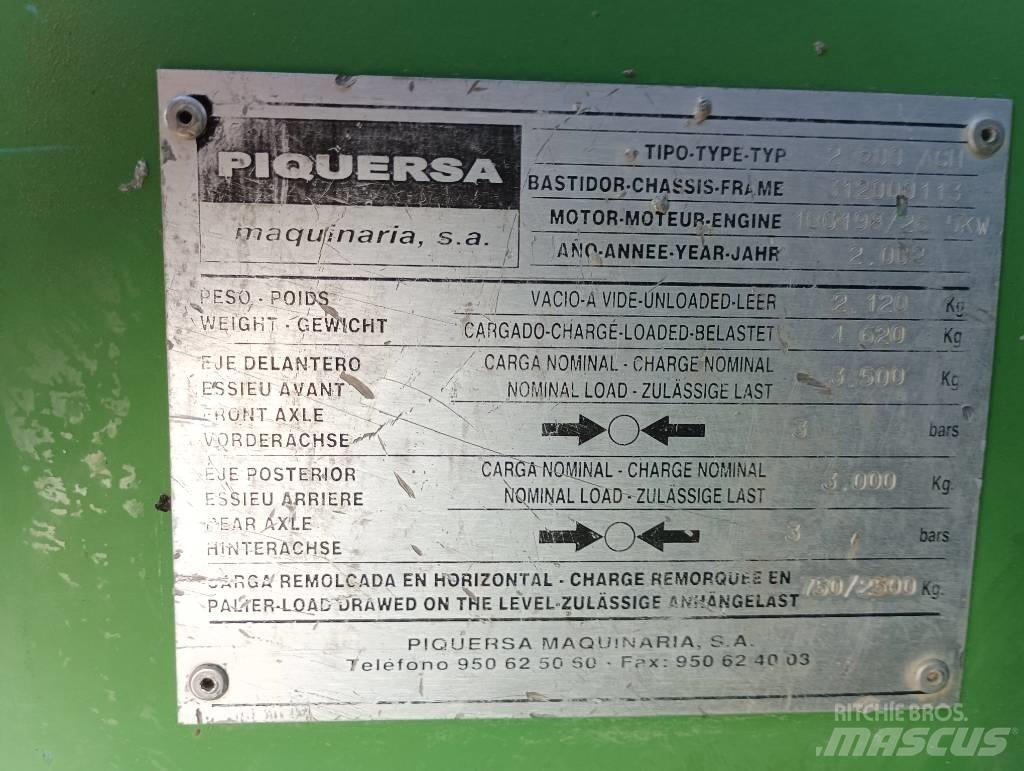Piquersa 2500 ACH Mini tombereau