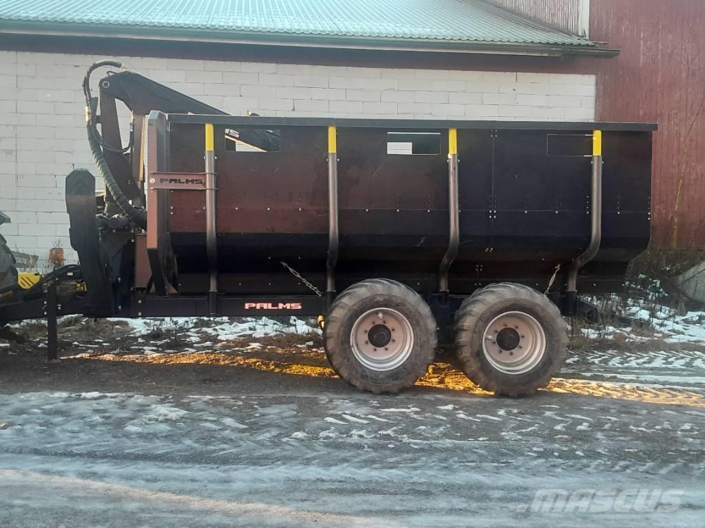 Palms 12D 5.58 Remorque forestière avec grue