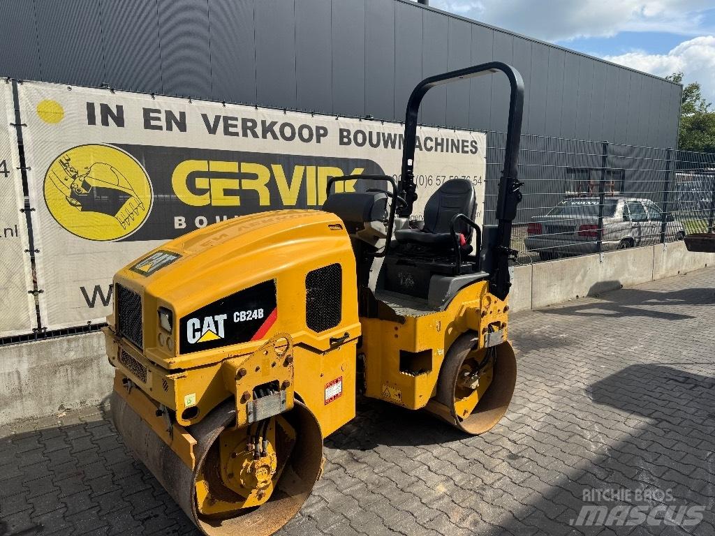CAT CB 24 B Rouleaux tandem
