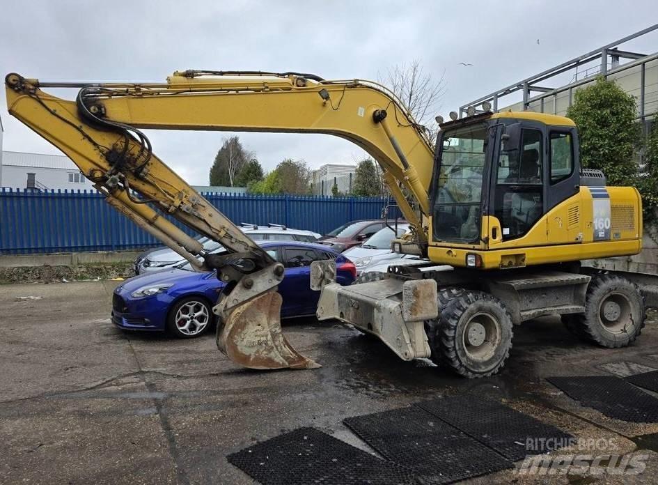 Komatsu PW 160-7 Pelle sur pneus