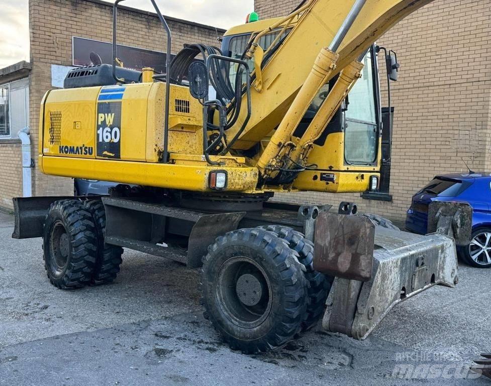 Komatsu PW 160-7 Pelle sur pneus