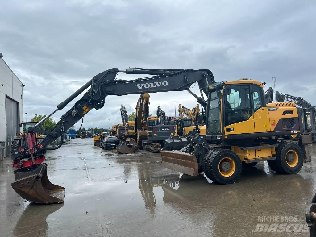Volvo EW160D Pelle sur pneus