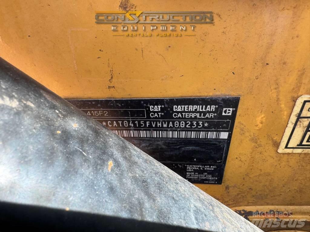 CAT 415F 2 Tractopelle