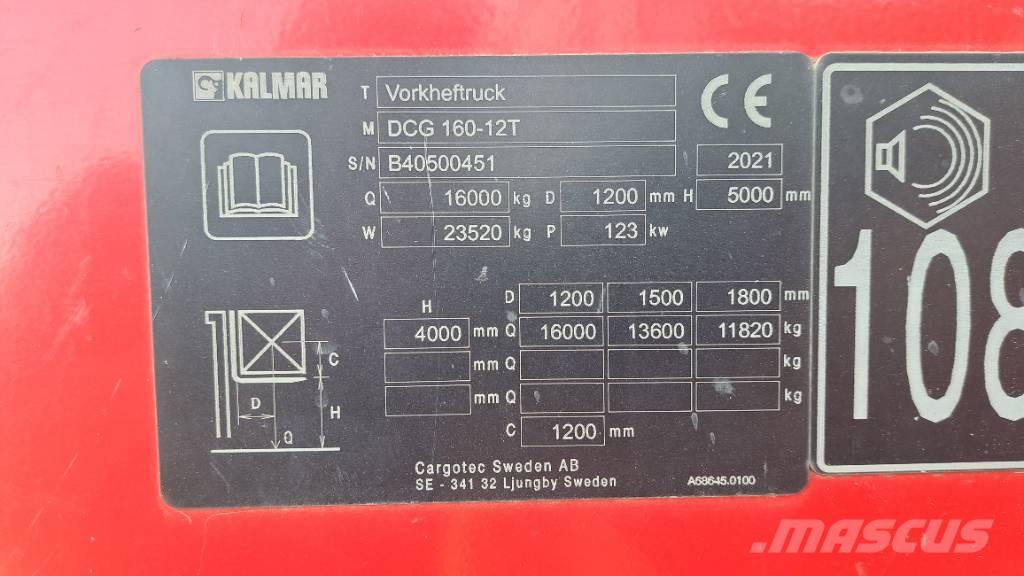 Kalmar DCG160-12T Construction - Autres