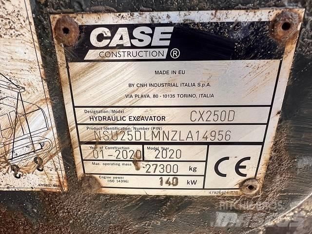 CASE CX 250 D Pelle sur chenilles