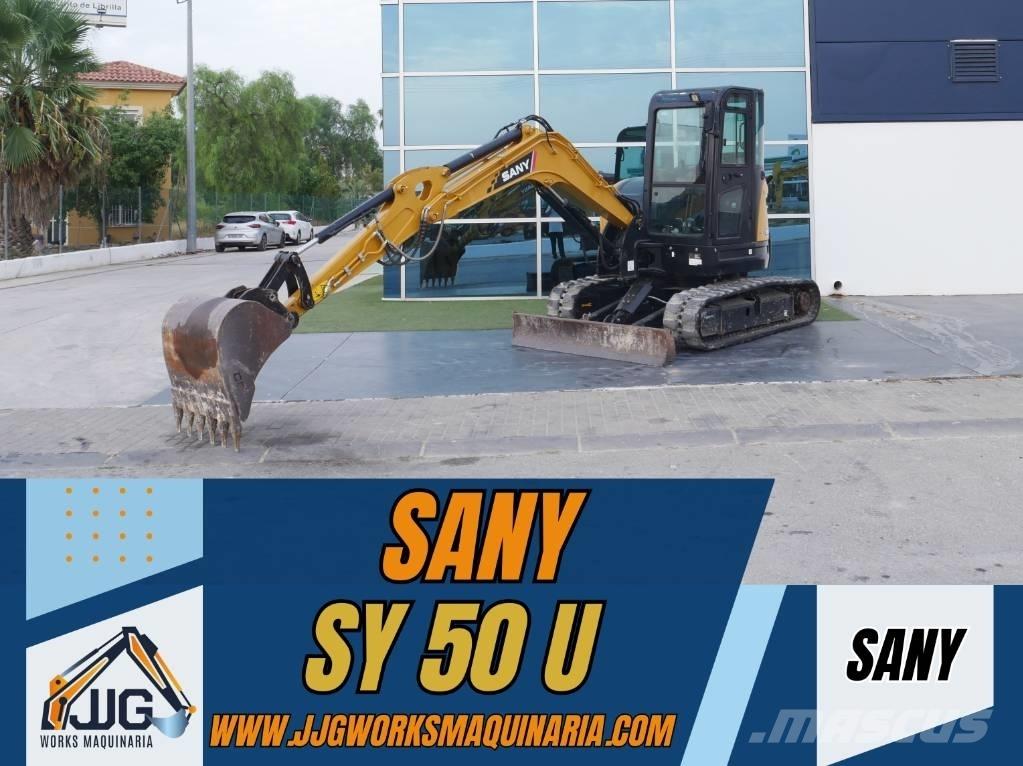 Sany SY 50 U Mini pelle < 7t