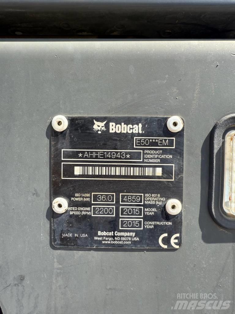 Bobcat E 50 EM Mini pelle < 7t