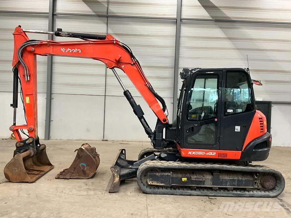Kubota KX 080-4 A 2 Mini pelle 7t-12t