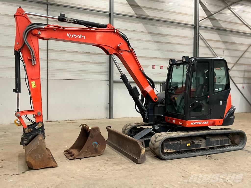 Kubota KX 080-4 A 2 Mini pelle 7t-12t