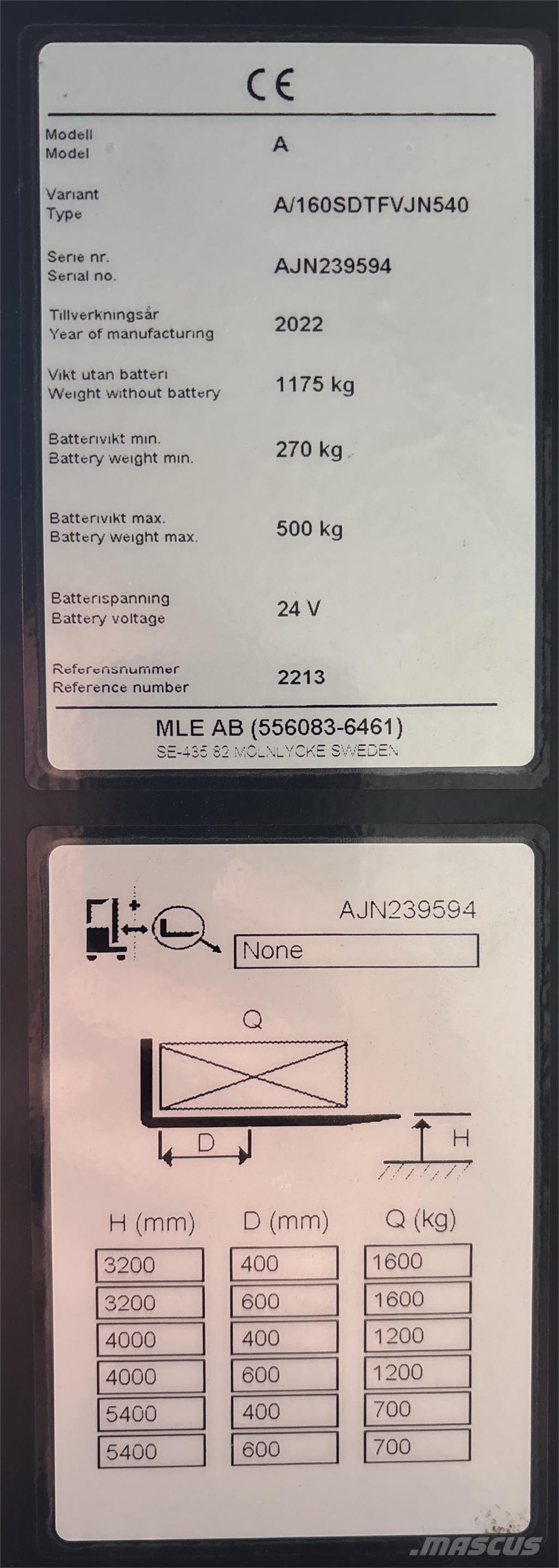 Atlet A160 Gerbeurs Automoteurs