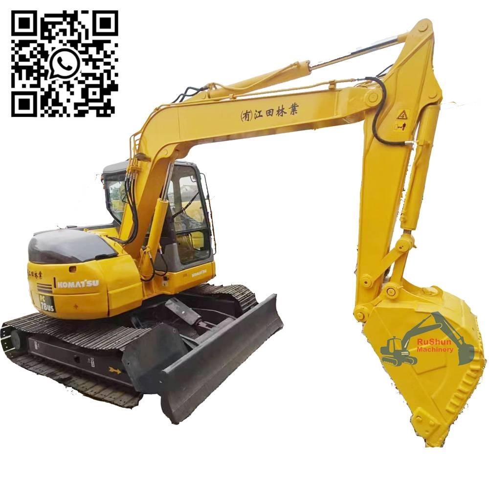 Komatsu PC78US Mini pelle < 7t