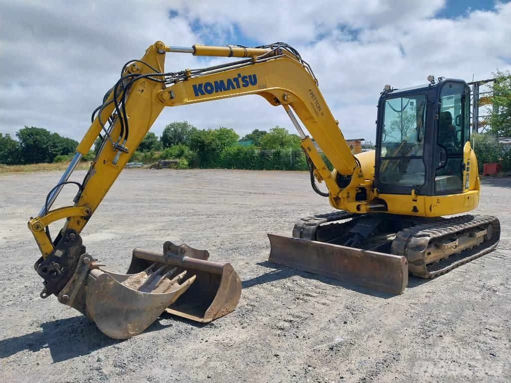 Komatsu PC80MR-5 Mini pelle 7t-12t