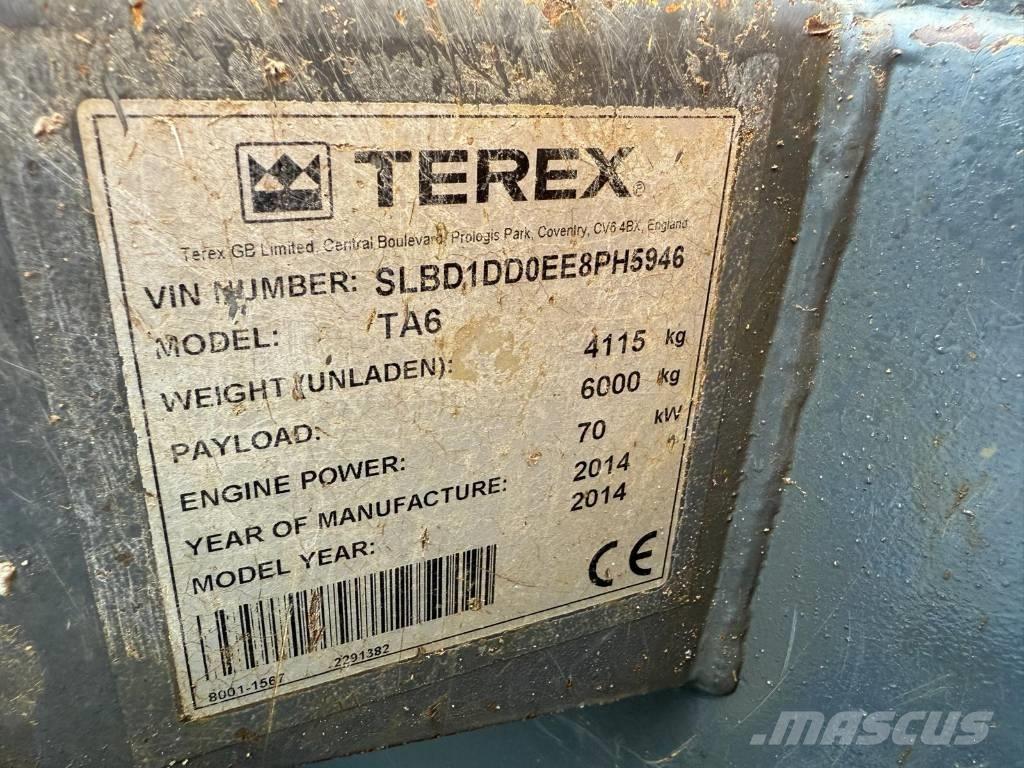 Terex TA 6 Mini tombereau