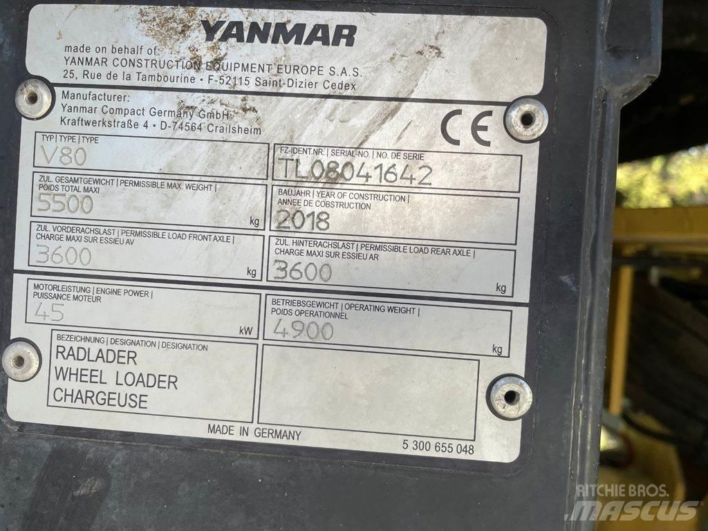Yanmar V80 Chargeuse sur pneus