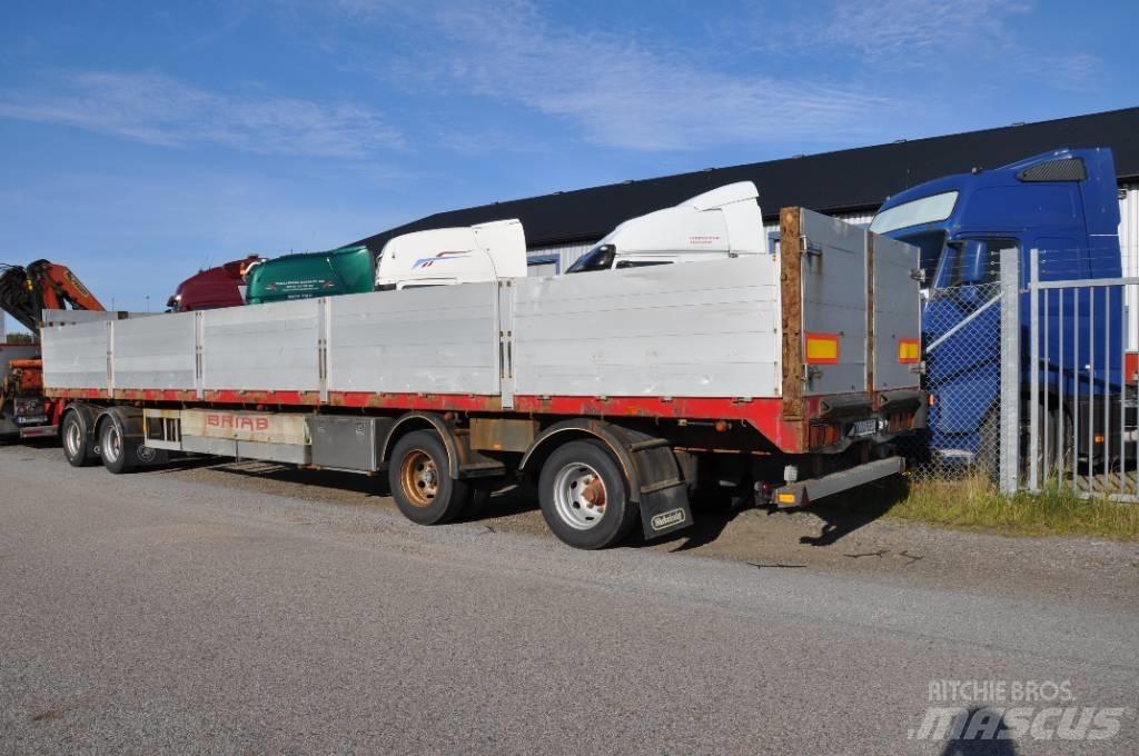 Briab SBLP4P-36-125 Remorque ridelle