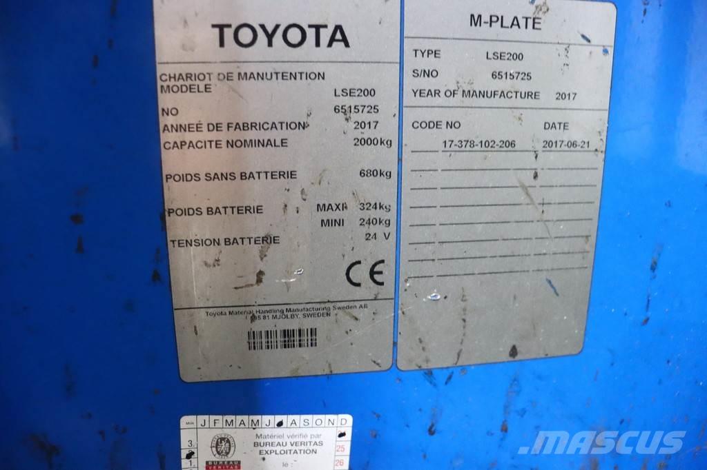 Toyota LSE200 Préparateur de commande au sol