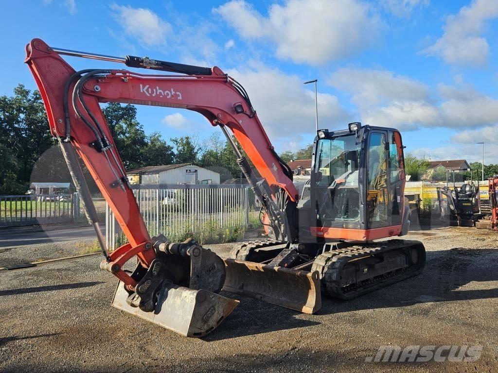 Kubota KX 080-4 Mini pelle 7t-12t