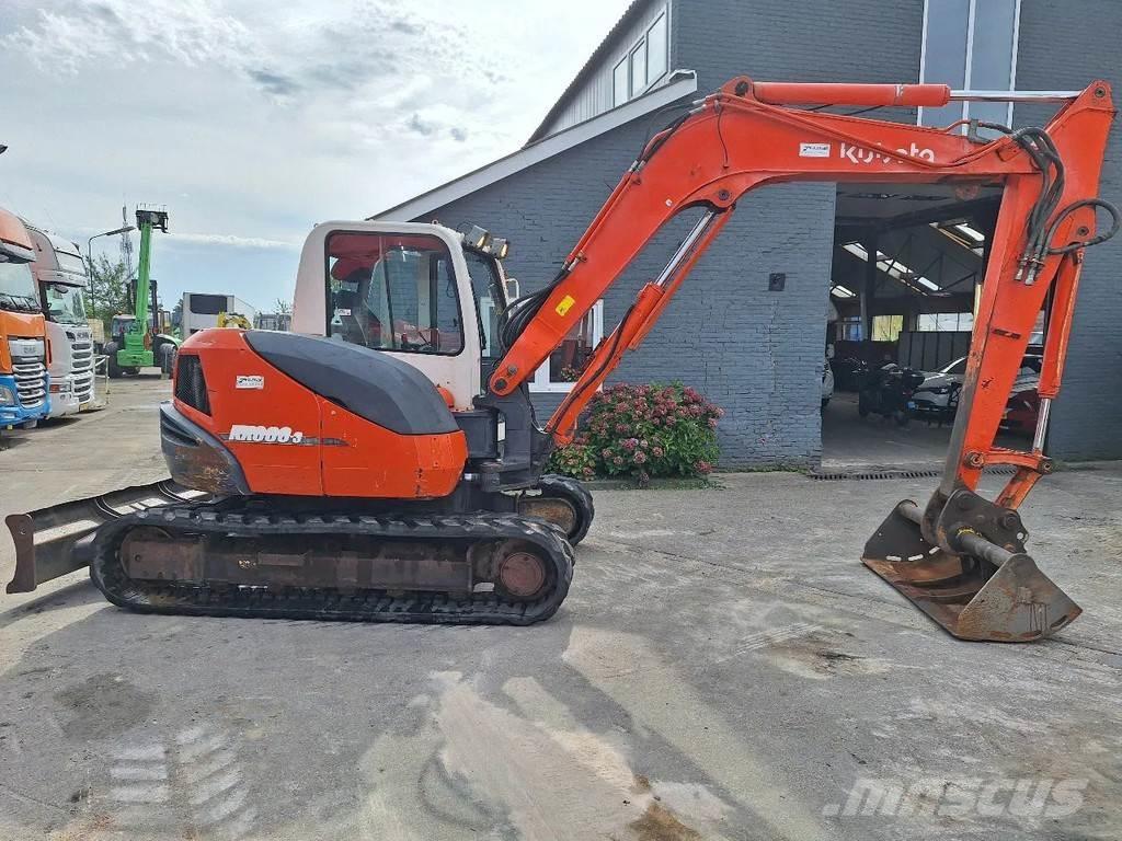 Kubota KX080 Mini pelle 7t-12t
