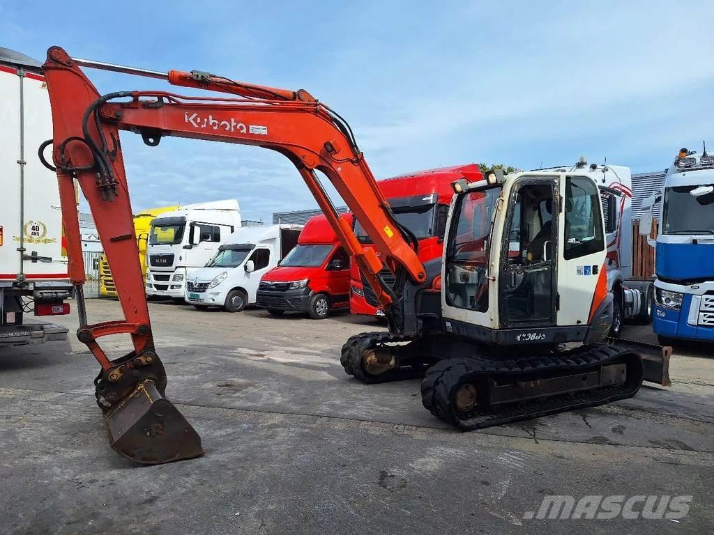 Kubota KX080 Mini pelle 7t-12t