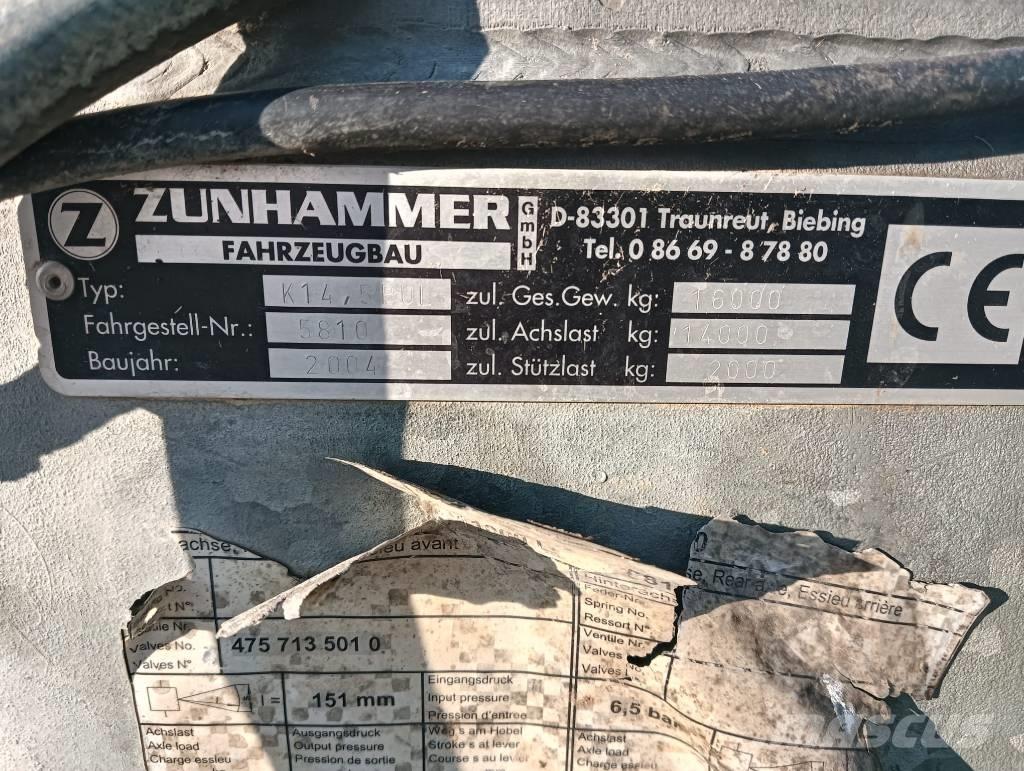 Zunhammer K 14 55PUL Epandeur de fumier