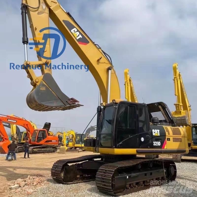 CAT 329D Pelle sur chenilles