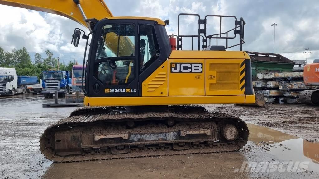 JCB 220 XL Pelle sur chenilles