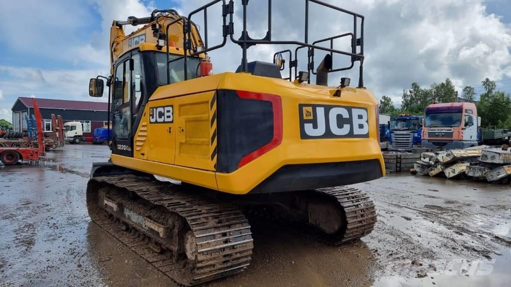 JCB 220 XL Pelle sur chenilles