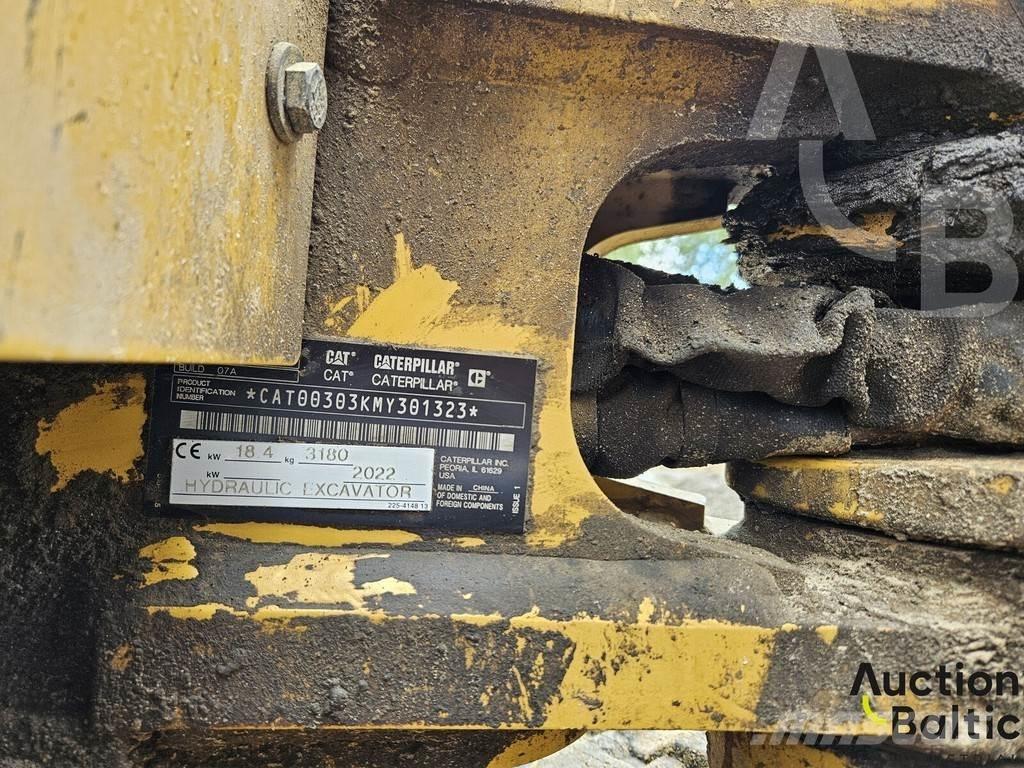 CAT 303 CR Mini pelle < 7t