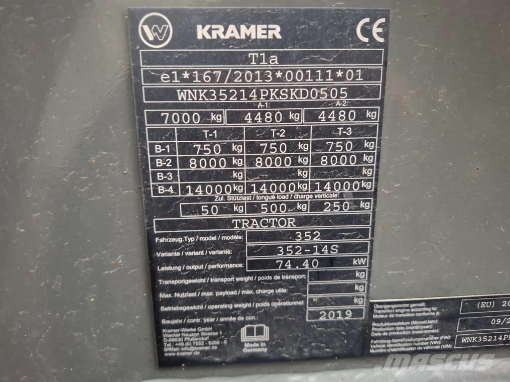 Kramer 8115 Chargeuse sur pneus
